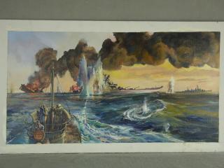 Appraisal: KIPP SOLWEDEL MA - U Boat Attack on WWII American