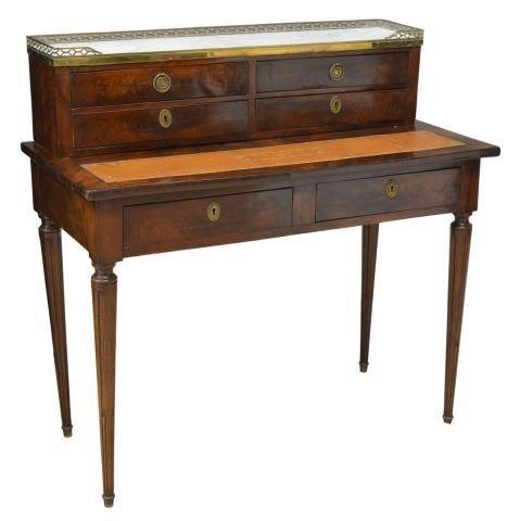 Appraisal: French Louis XVI style mahogany lady's writing desk late th