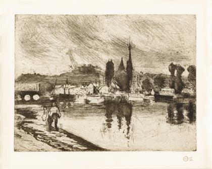 Appraisal: CAMILLE PISSARRO french - VUE DE ROUEN COURS LA REINE