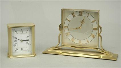 Appraisal: Mantel Clock together with a Tiffany Co Clock