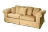 Appraisal: SOFA - Overstuffed contemporary sofa by Baker Furniture Low back