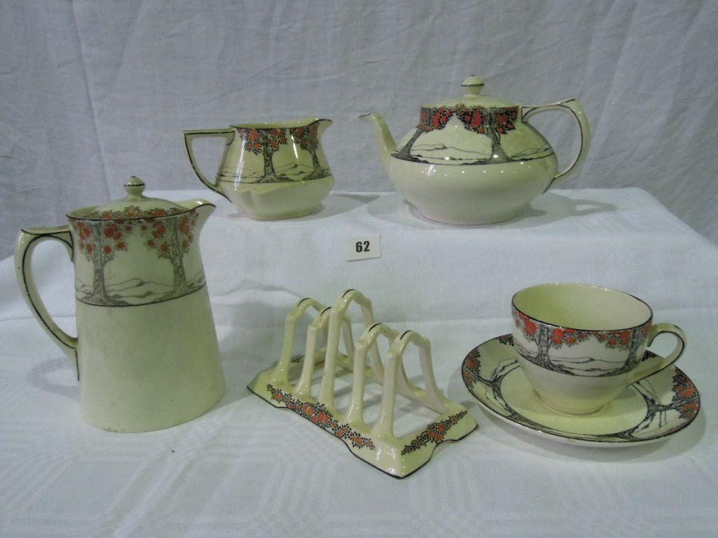 Appraisal: A Crown Ducal Orange Tree part tea and dinner service