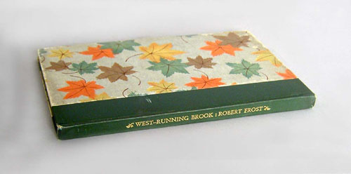 Appraisal: Robert Frost West-Running Brook New York H Holt signed by