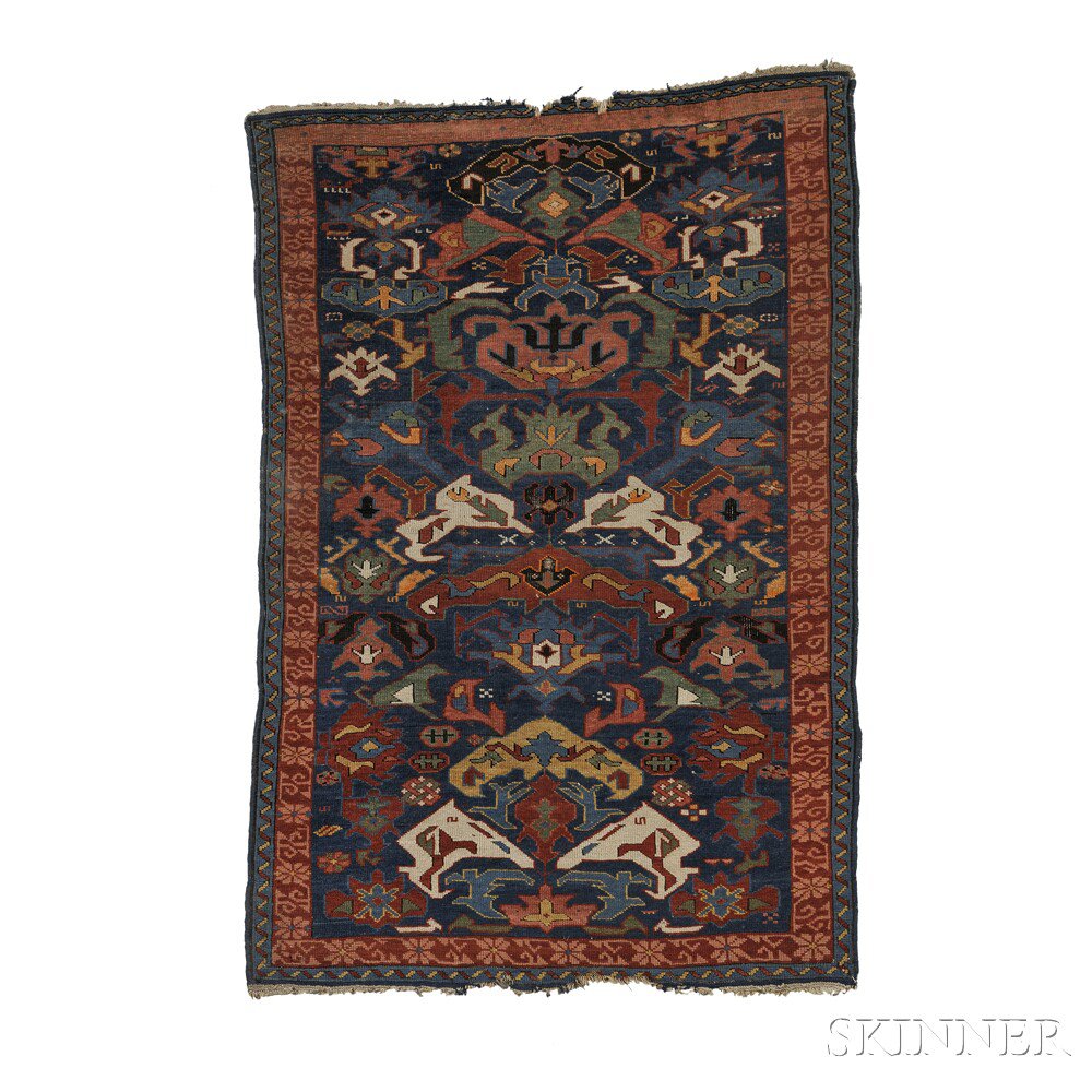 Appraisal: Bidjov Rug Northeast Caucasus late th century the allover design