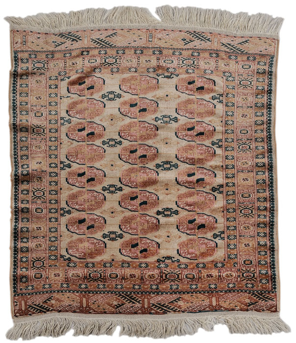 Appraisal: Turkman Rug Central Asia early to mid th century very