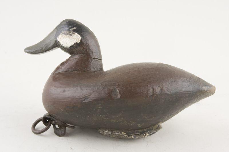 Appraisal: Ruddy Duck Decoy att Frank Finney Capeville Virginia intentionally aged