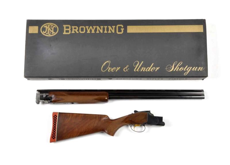 Appraisal: MIB Browning Superposed Spl Trap No Shotgun Serial S Manufactured