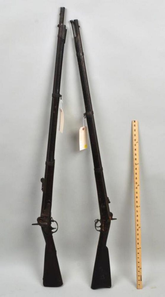 Appraisal: Two Springfield Rifles Civil War Era one marked Remington's the