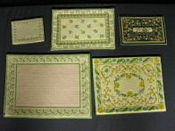 Appraisal: NEEDLEPOINT RUGS FOR DOLL HOUSE This is a lot of