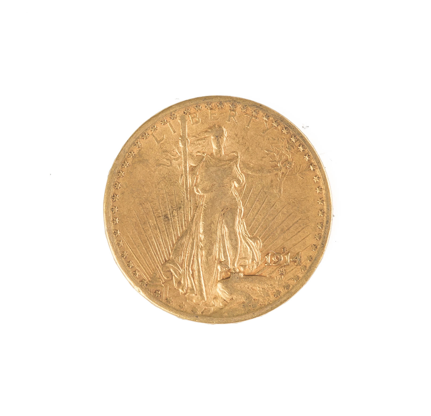 Appraisal: St Gaudens Twenty Dollar Gold Coin