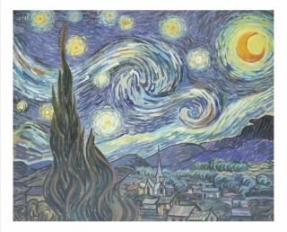 Appraisal: After Vincent van Gogh Starry Night After Vincent van Gogh's