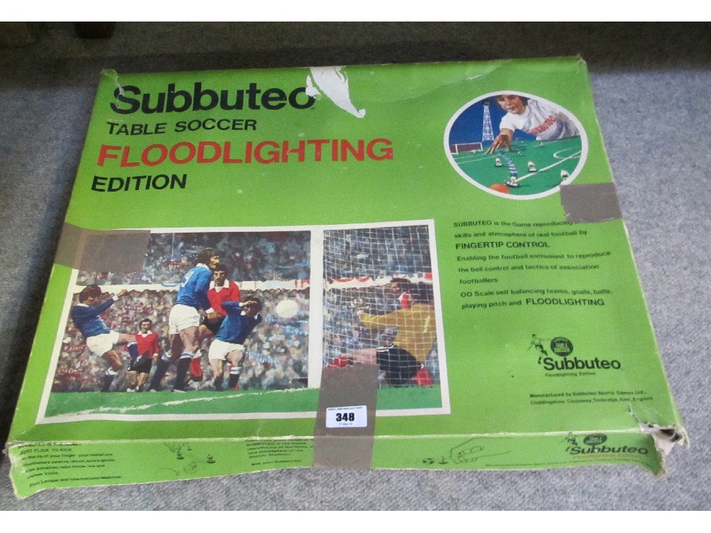 Appraisal: Subbuteo game in box