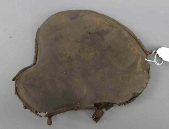 Appraisal: Original Whizzer saddle cover as found poor cond