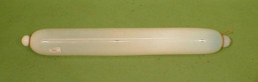 Appraisal: An oversized Victorian milk glass rolling pin