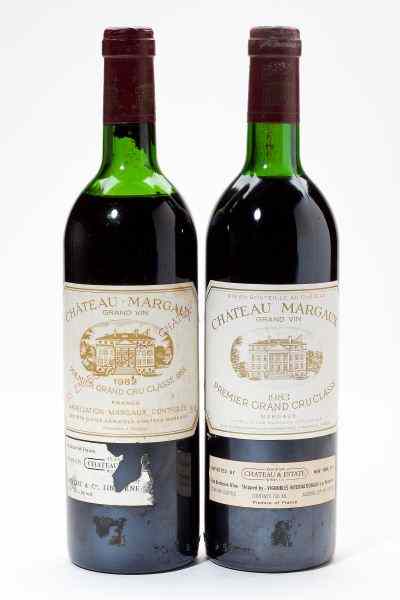 Appraisal: Chateau Margaux total bottlesVintage Margaux htms lbsl ssos Vintage Margaux