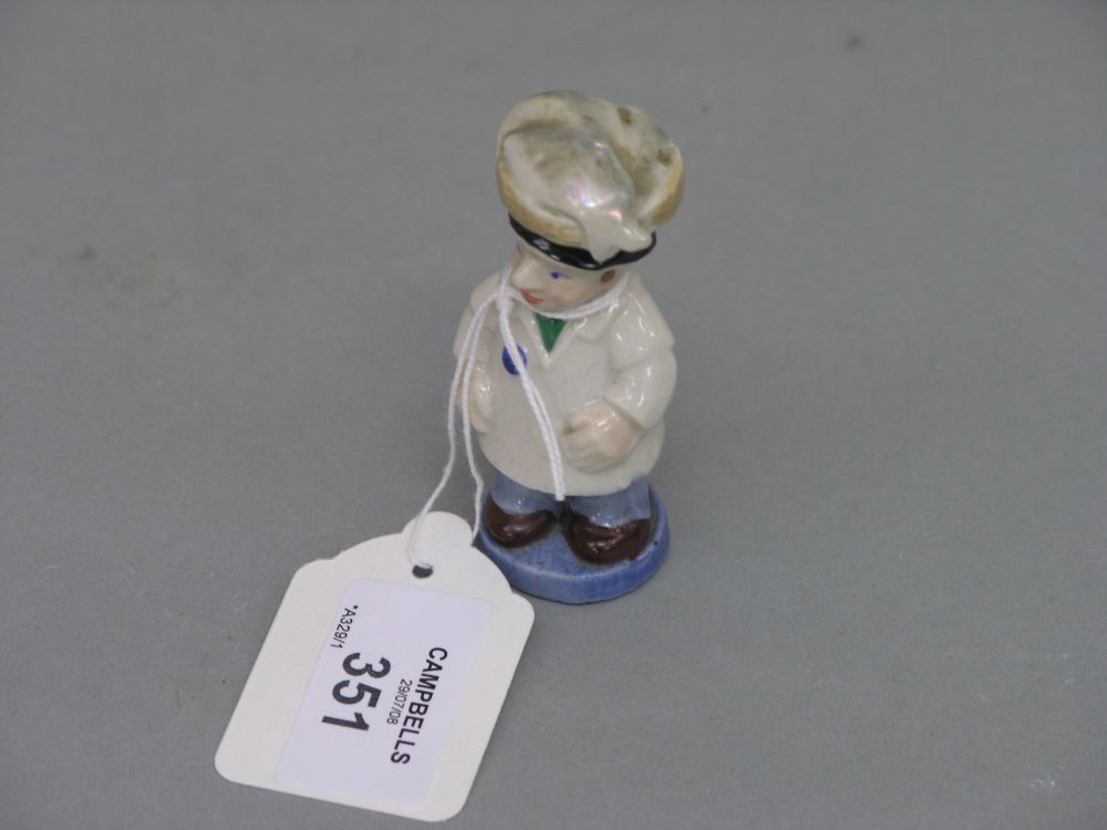 Appraisal: A Wade Whimsey figure of a fishmonger in