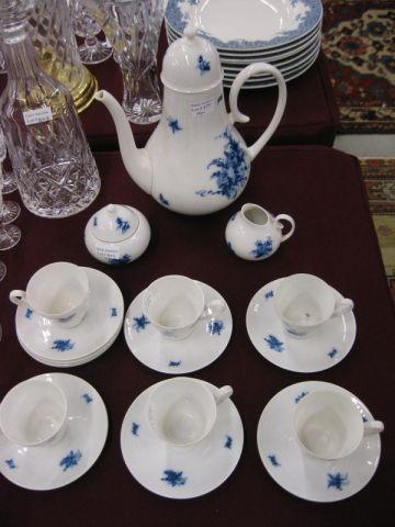 Appraisal: Rosenthal Porcelain Coffee Set pot creamer sugar cups saucers