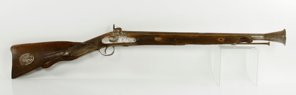 Appraisal: - Antique Blunderbuss Gun Antique Blunderbuss gun l Provenance From