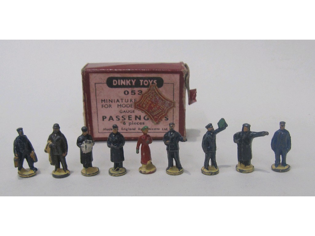 Appraisal: Dinky toy passenger set no six piece and three other