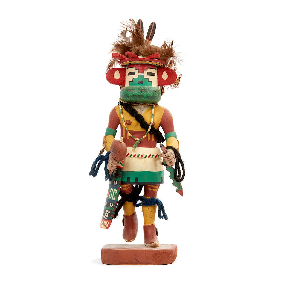 Appraisal: Hopi Snow Kachina Nuvak'china Henry Shelton Hopi Snow Kachina Nuvak'china