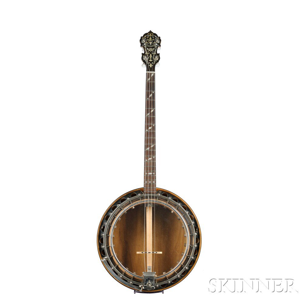 Appraisal: Large American Tenor Banjo Paramount New York New York Style