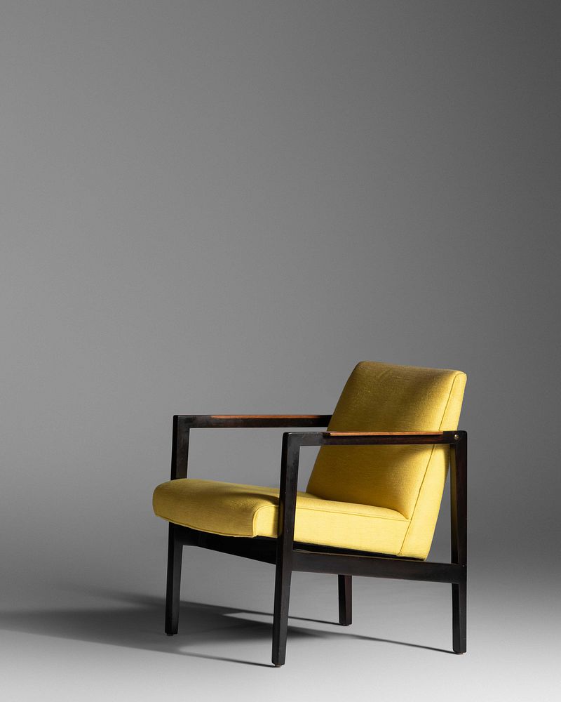 Appraisal: Edward Wormley American - Lounge Chair model Dunbar USA Edward