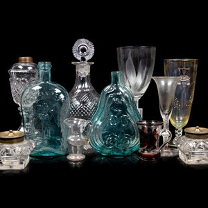 Appraisal: A Collection of American Glass Articles th Century and Later