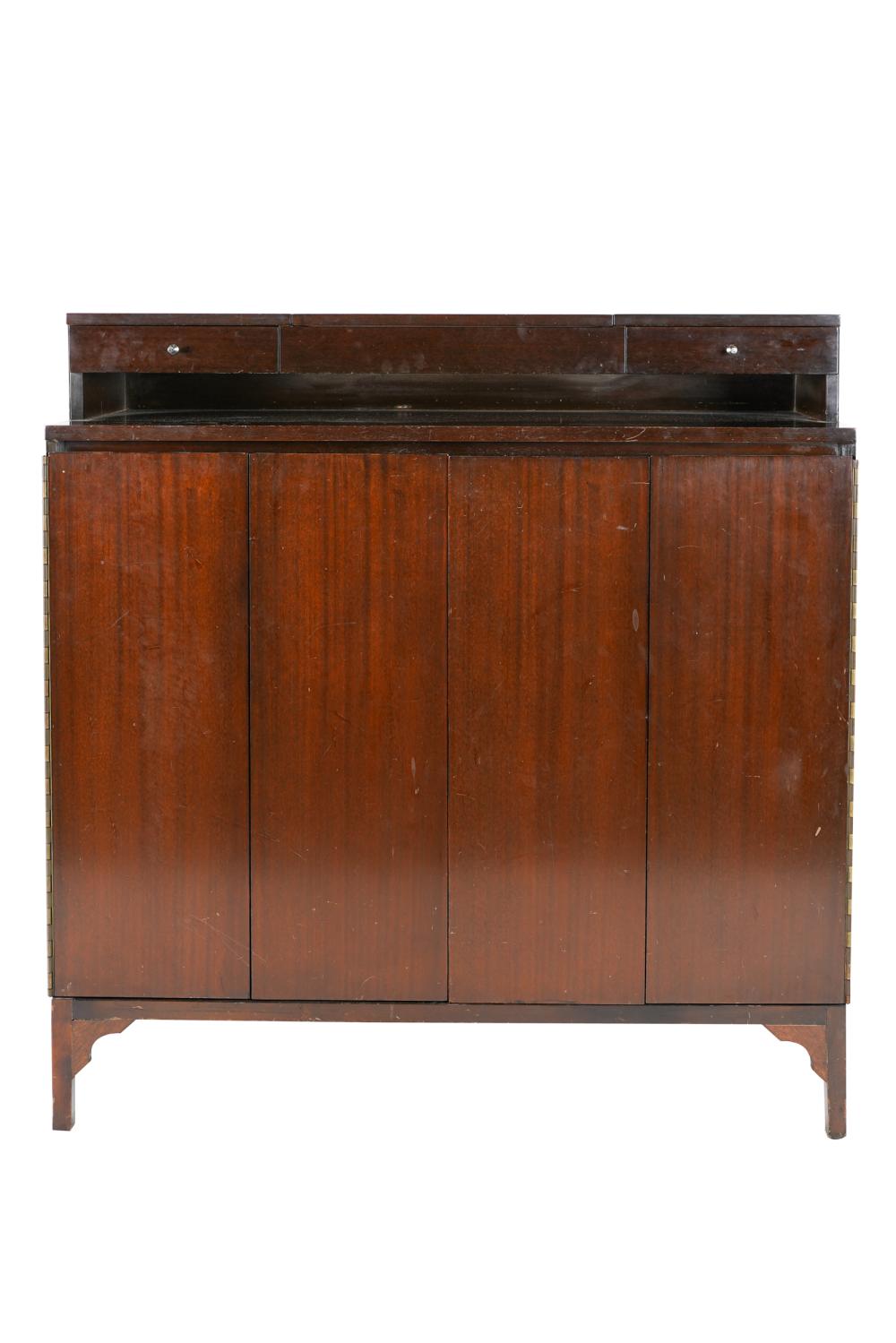 Appraisal: PAUL MCCOBB FOR CALVIN MAHOGANY DRESSING CHESTmid- th century Grand