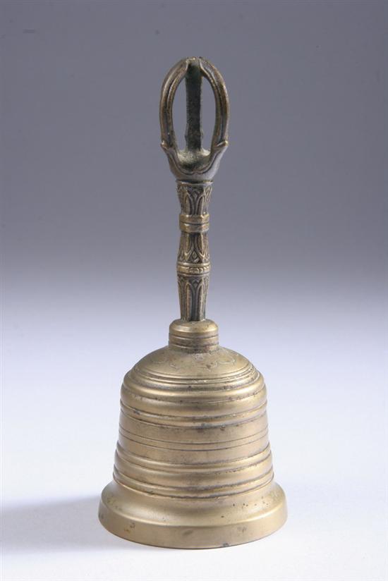 Appraisal: JAPANESE BUDDHIST BRASS BELL - in high PROVENANCE Estate of