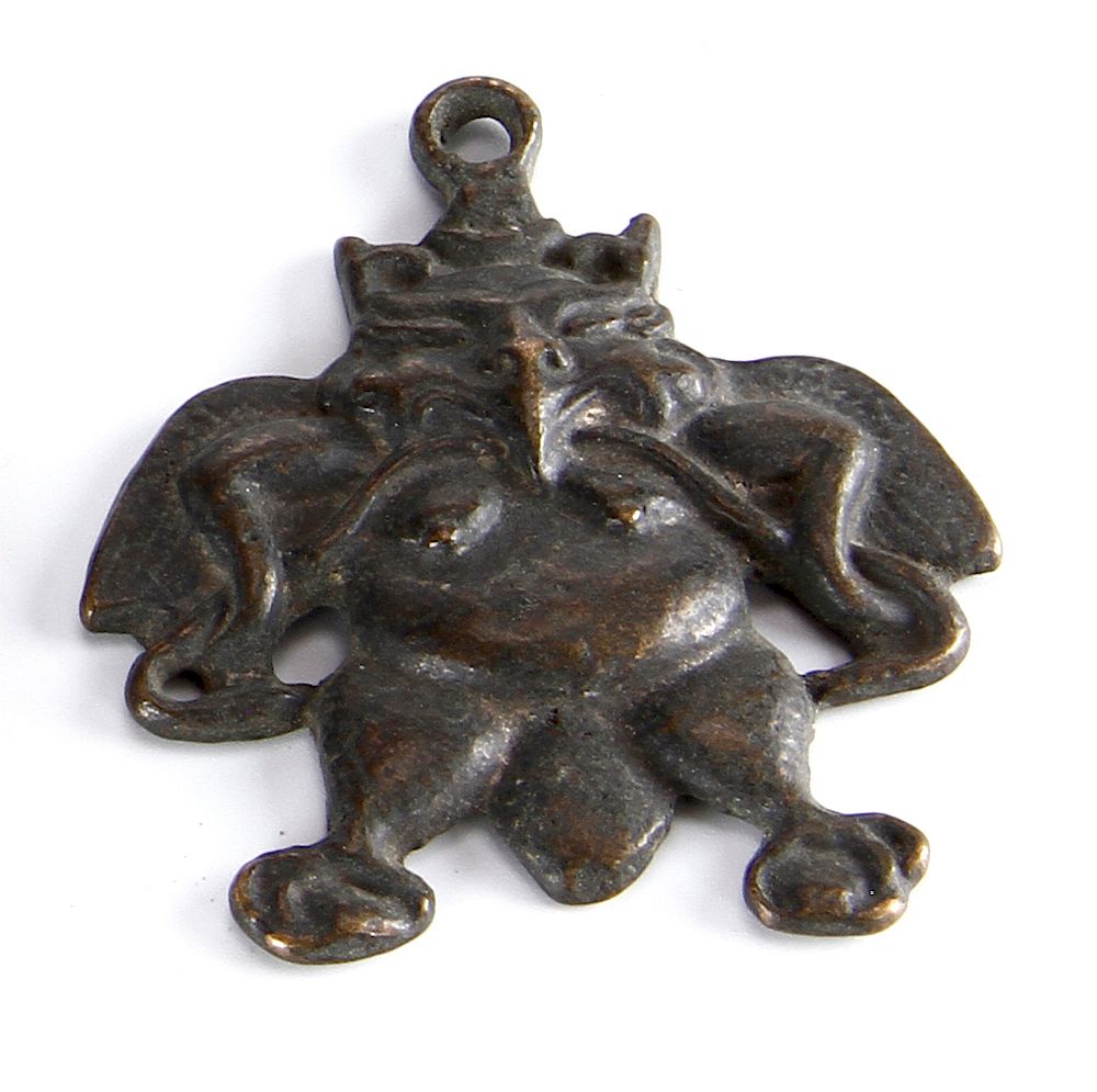 Appraisal: Bronze Ornament Bronze Ornament in a shape of eagle Width