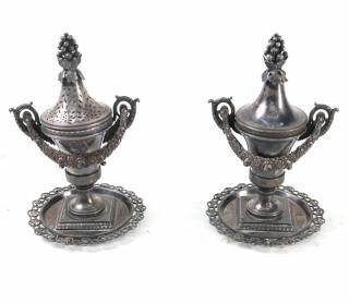 Appraisal: Two Turkish th Century Spice Towers Pair of th century