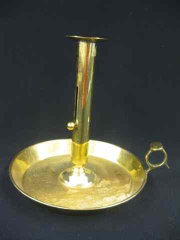 Appraisal: Brass Chamberstick telescopic