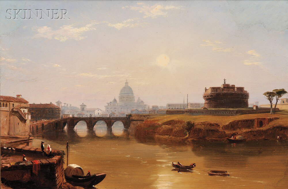 Appraisal: Russell Smith American - Two Views of St Peter's and