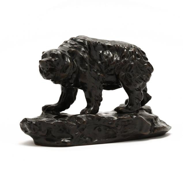 Appraisal: PIERRE NICOLAS TOURGUENEFF FRENCH - BEAR Early th century dark