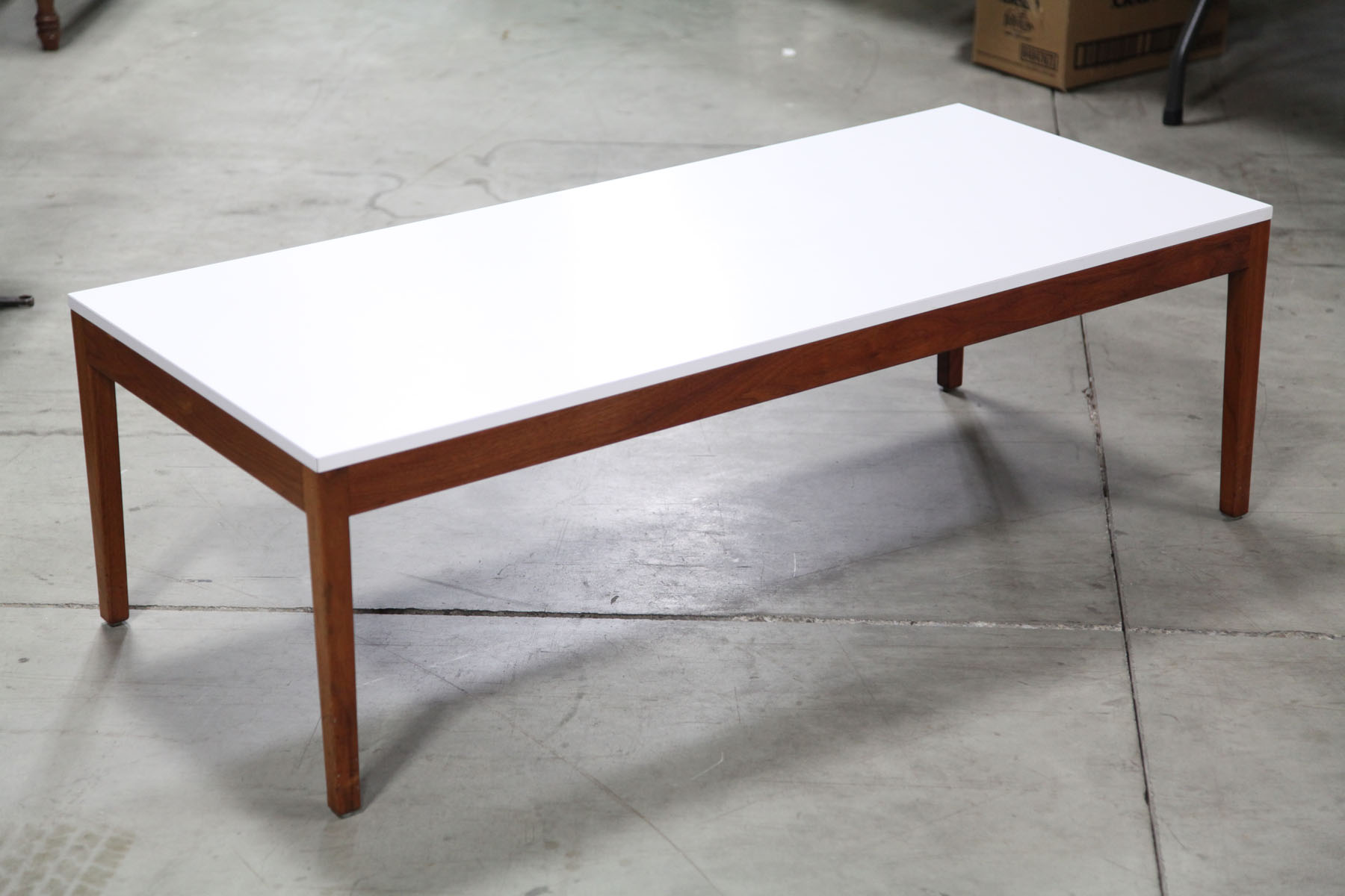 Appraisal: HERMAN MILLER COFFEE TABLE Michigan mid th century designed by