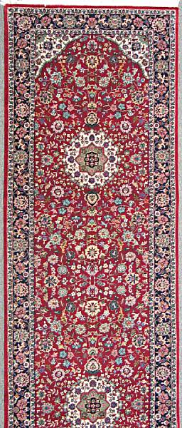 Appraisal: A Chinese rug size approximately ft in x ft