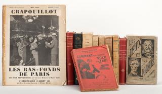 Appraisal: Miscellaneous Group of Fourteen Vintage French Books Booklets and Magazines