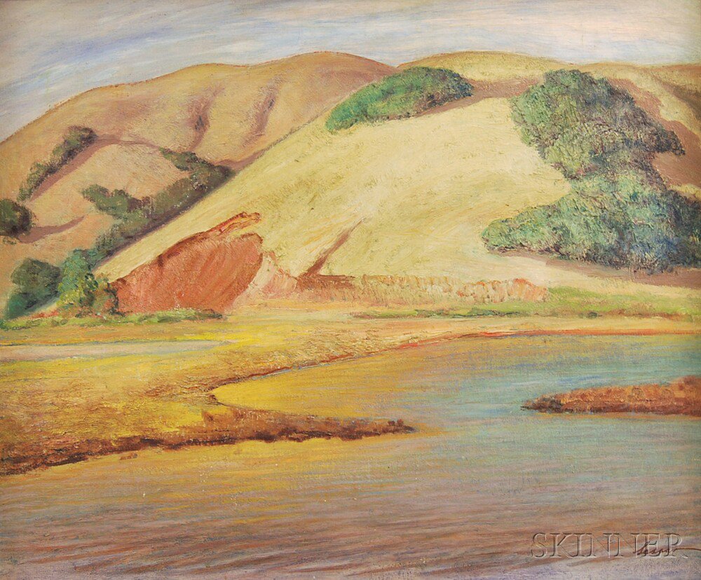 Appraisal: Charles M Lesaar American - California Hills Signed Lesaar l