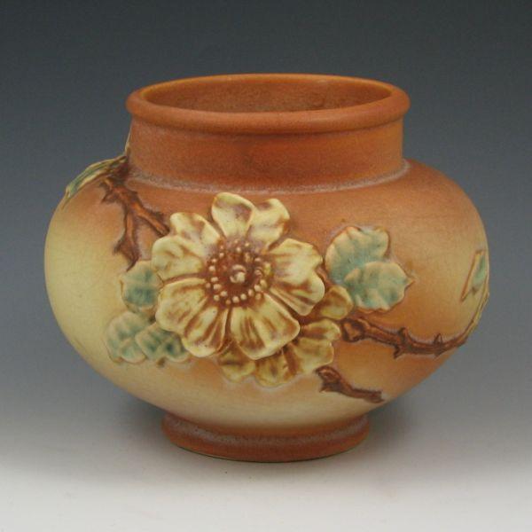 Appraisal: Weller Rosemont broad vase Marked Weller Pottery in script Mint