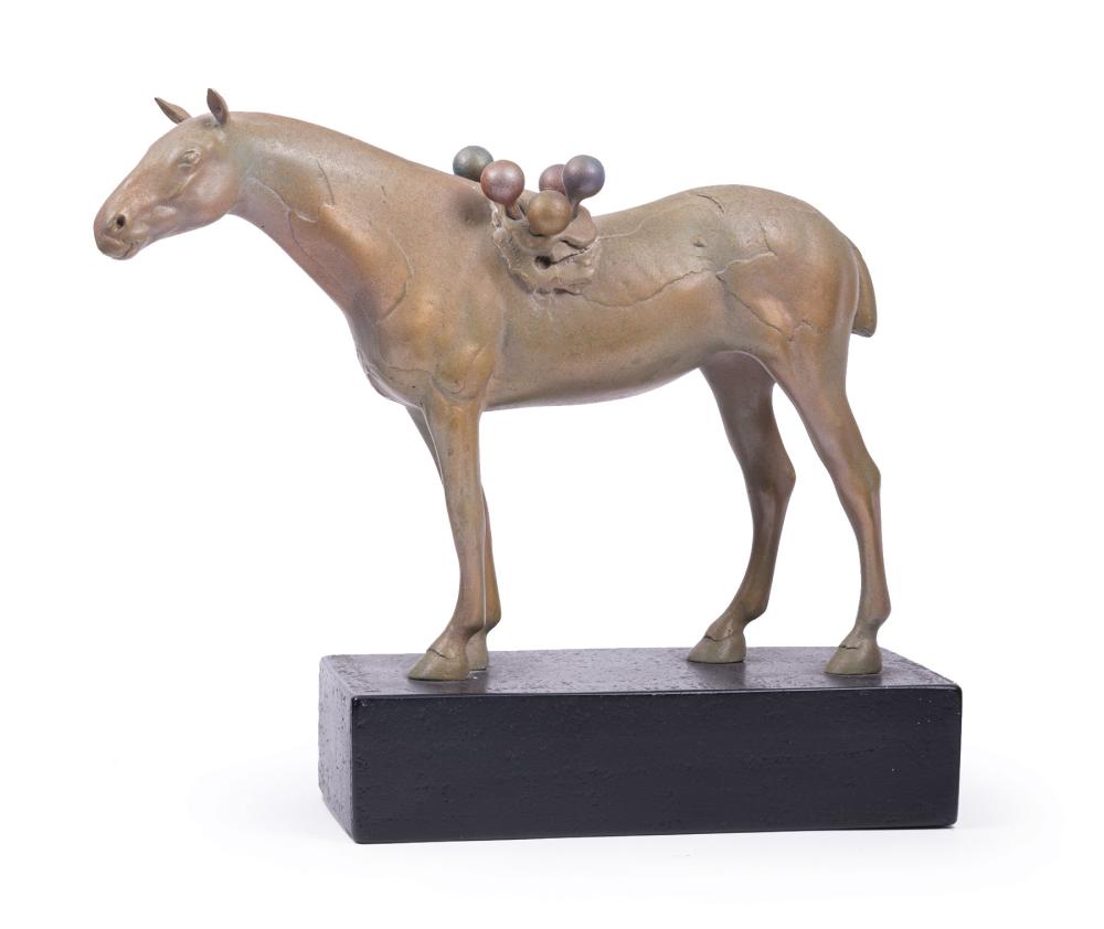 Appraisal: Arthur Kern American Louisiana b Mardi Gras Horse polyester resin