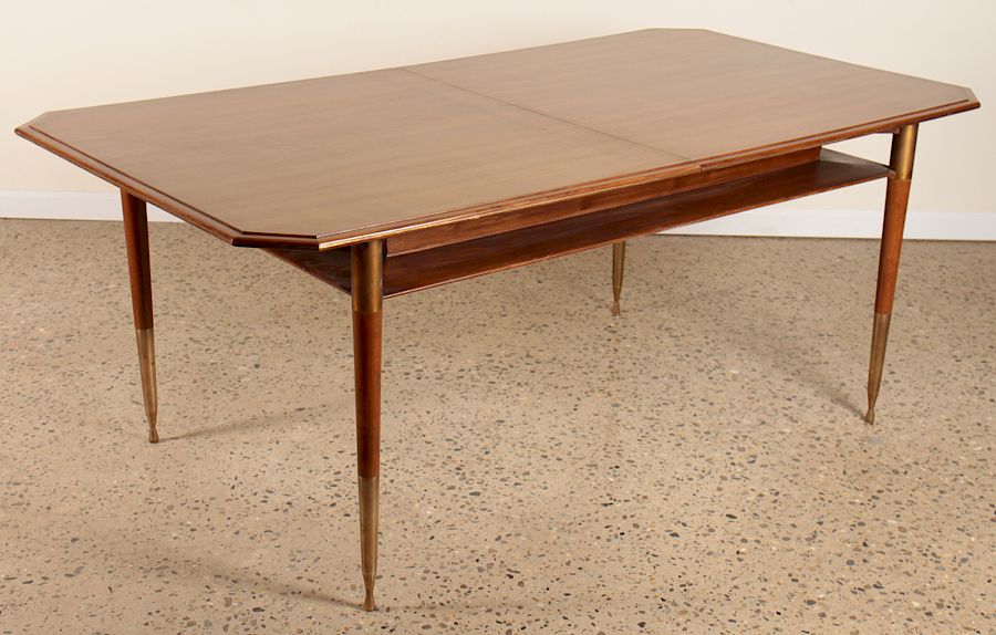 Appraisal: MID CENTURY MODERN DINING TABLE CIRCA A mid century modern