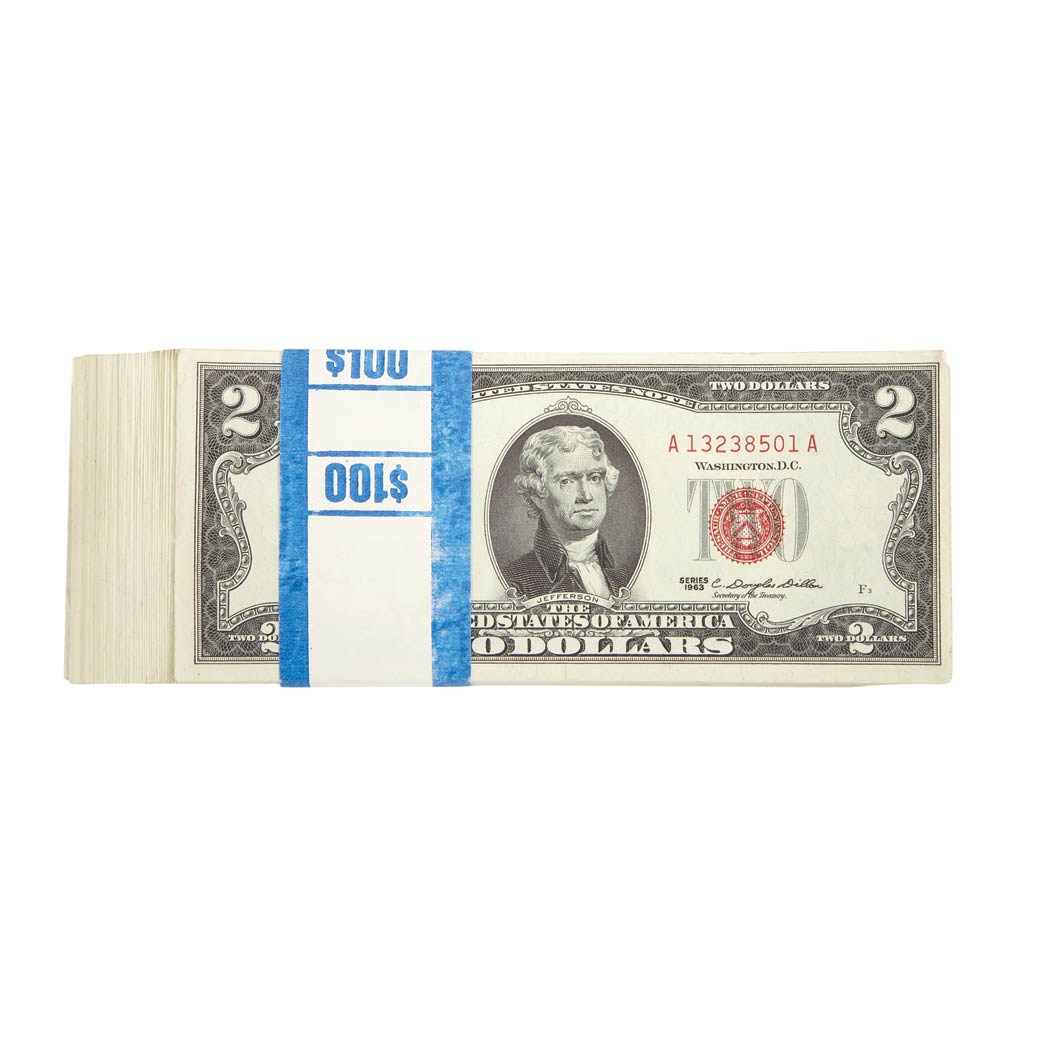 Appraisal: Legal Tender Notes Fr Essentially Choice Uncirculated pack of one