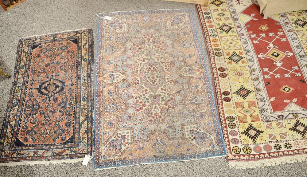 Appraisal: Four oriental throw rugs ' x ' ' x '