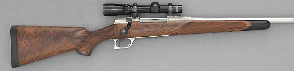 Appraisal: A Winchester Magnum Champlin Firearms bolt action rifle engraved and