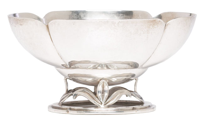 Appraisal: Cellini Craft compote sterling silver with a cut-out foot impressed