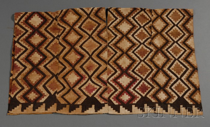 Appraisal: Pre-Columbian Woven Shirt Peru Nazca tightly woven in four panels