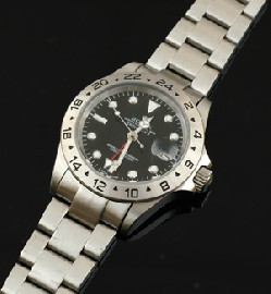 Appraisal: GENTS ROLEX COPY WRISTWATCH TO STAINLESS STEEL BANDS A F