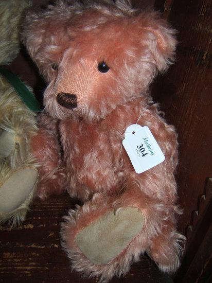 Appraisal: A Dean's Rag Book Company Ltd powder pink mohair teddy