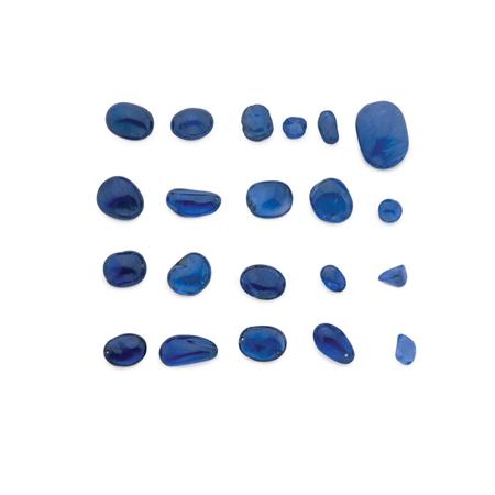 Appraisal: Unmounted Tumbled Sapphires Estimate -