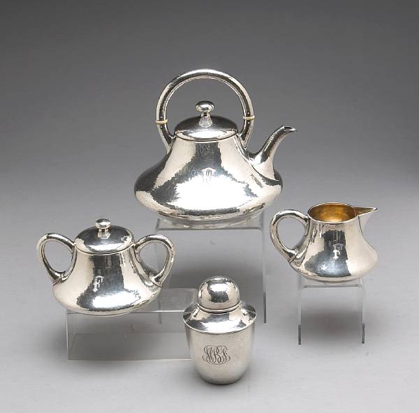 Appraisal: Property of various owners Comprising pints teapot sugar bowl with